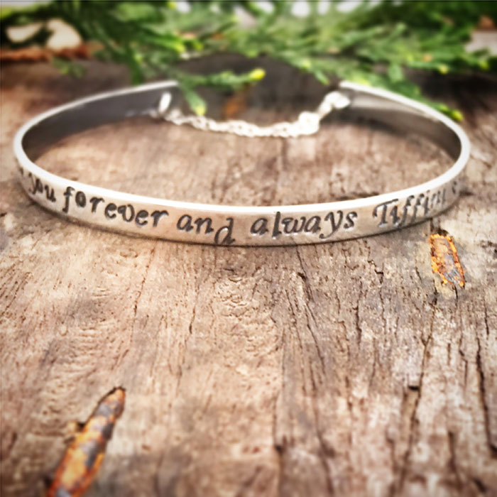 Personalised Bangle - Message