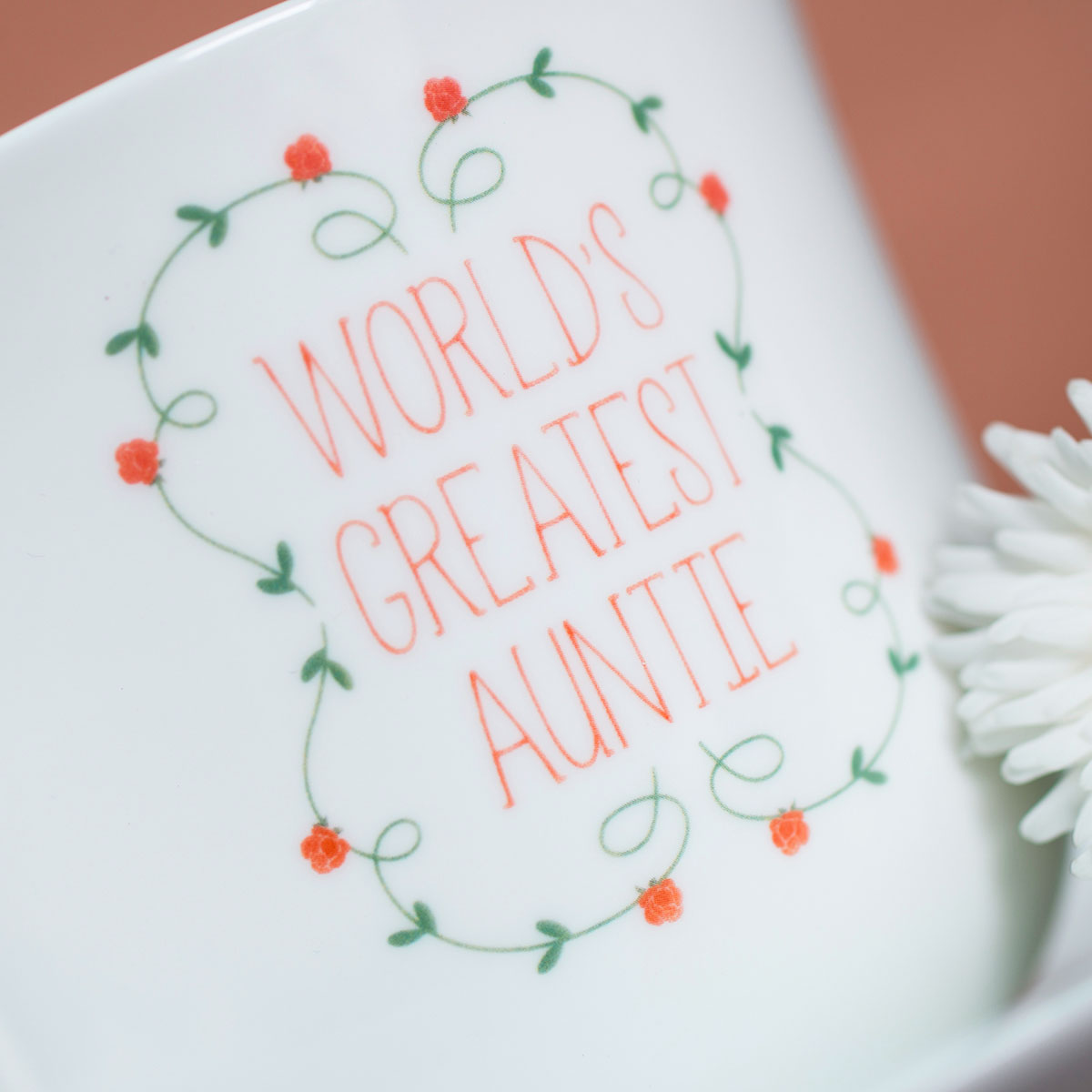 Personalised Tea Cup & Saucer - World's Greatest