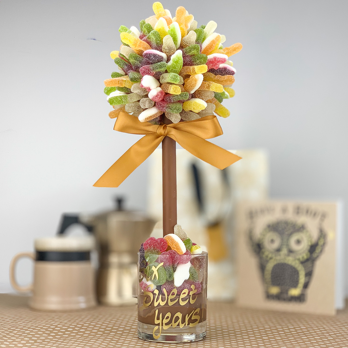 Personalised Fizzy Jelly Mix Sweet Tree