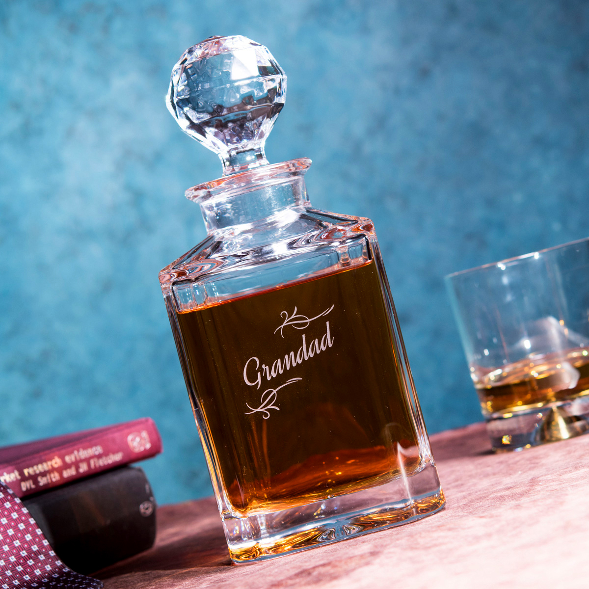 Engraved Crystal Decanter - Name