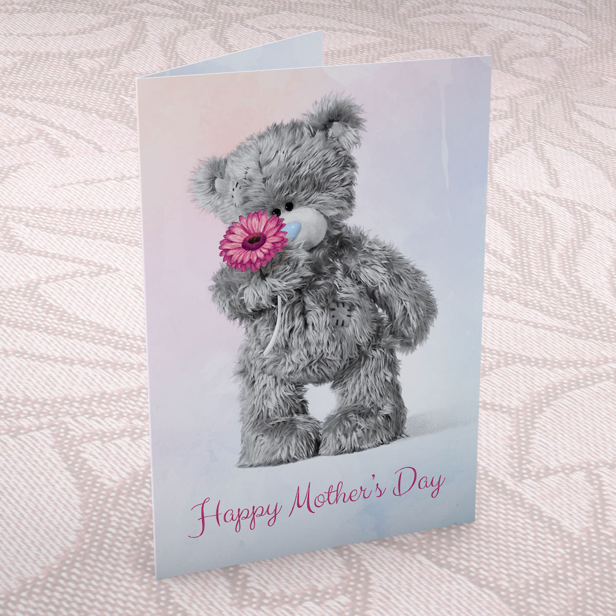 Me to You Mother's Day Card - Pink Flower