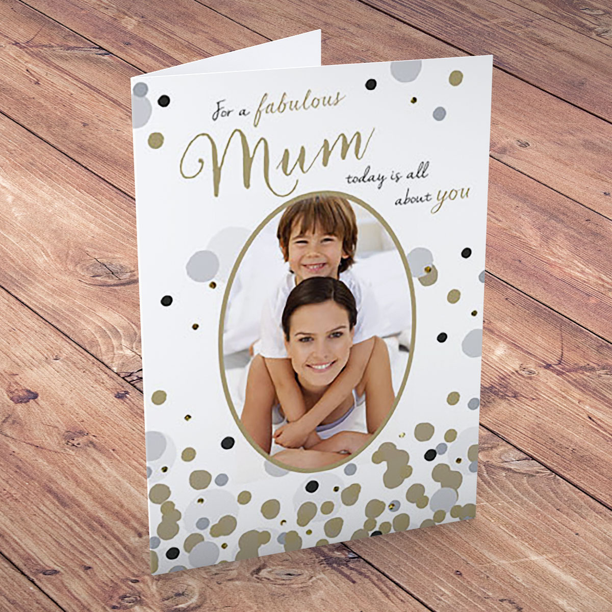 Photo Upload Mother's Day Card - Fabulous Mum
