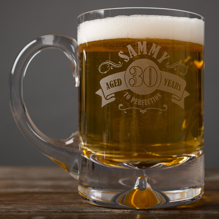 Engraved Tankard - Aged To Perfection