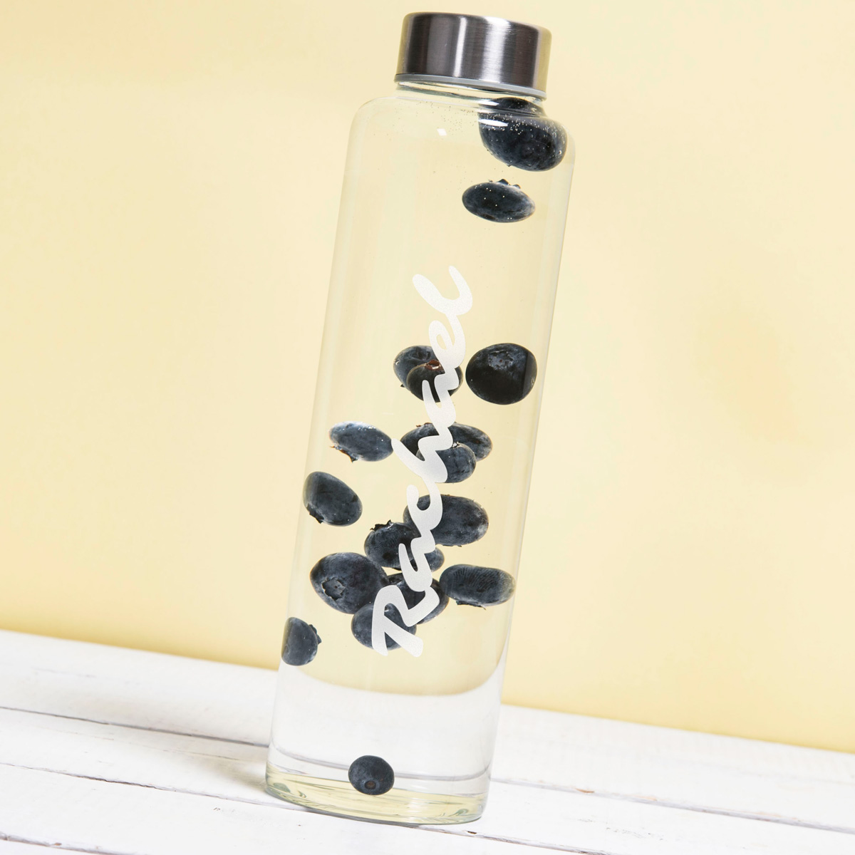 Personalised Glass Water Bottle - Name