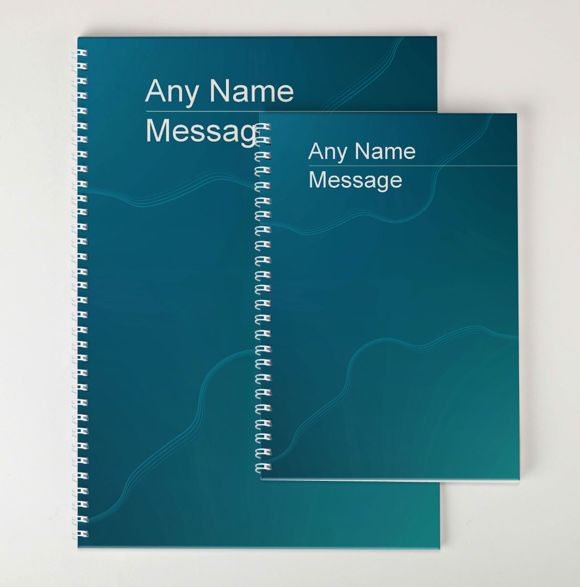 Personalised Notebook - Azure Waters