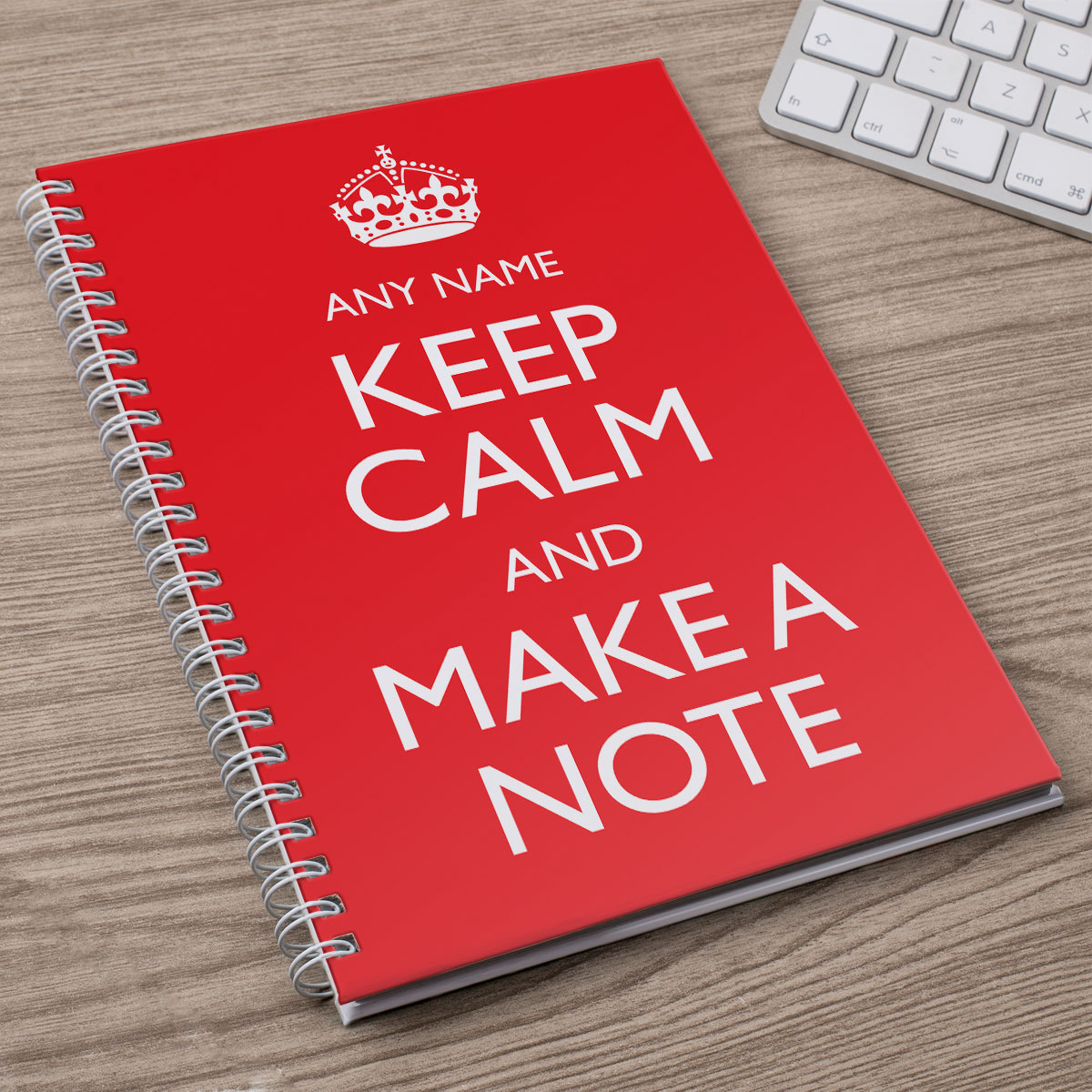 Personalised Notebook - Keep Calm