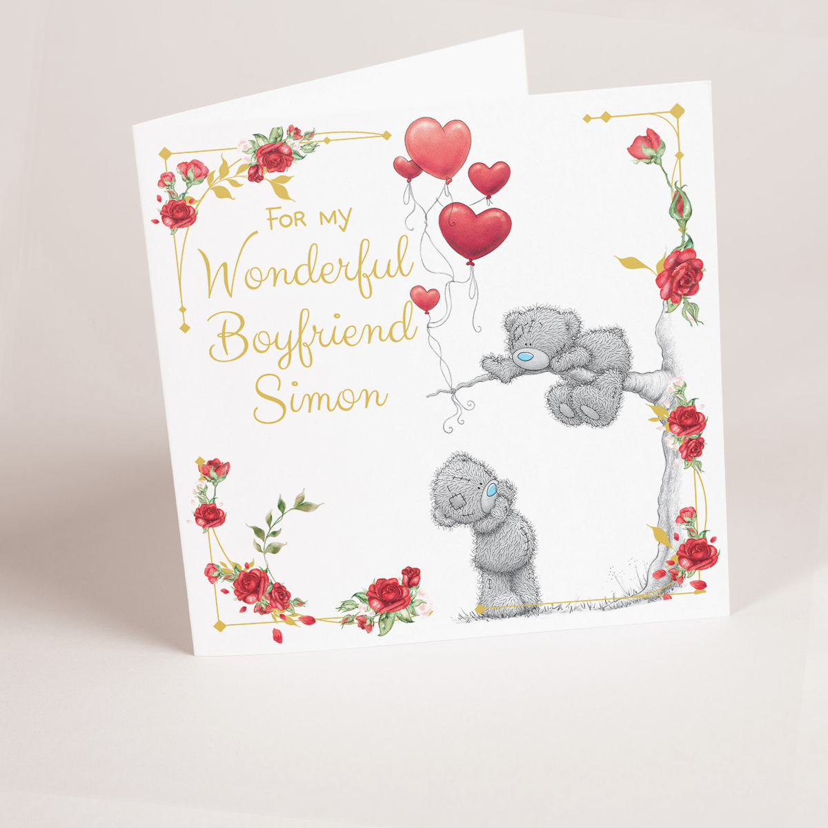 Personalised Me To You Card - For My Wonderful