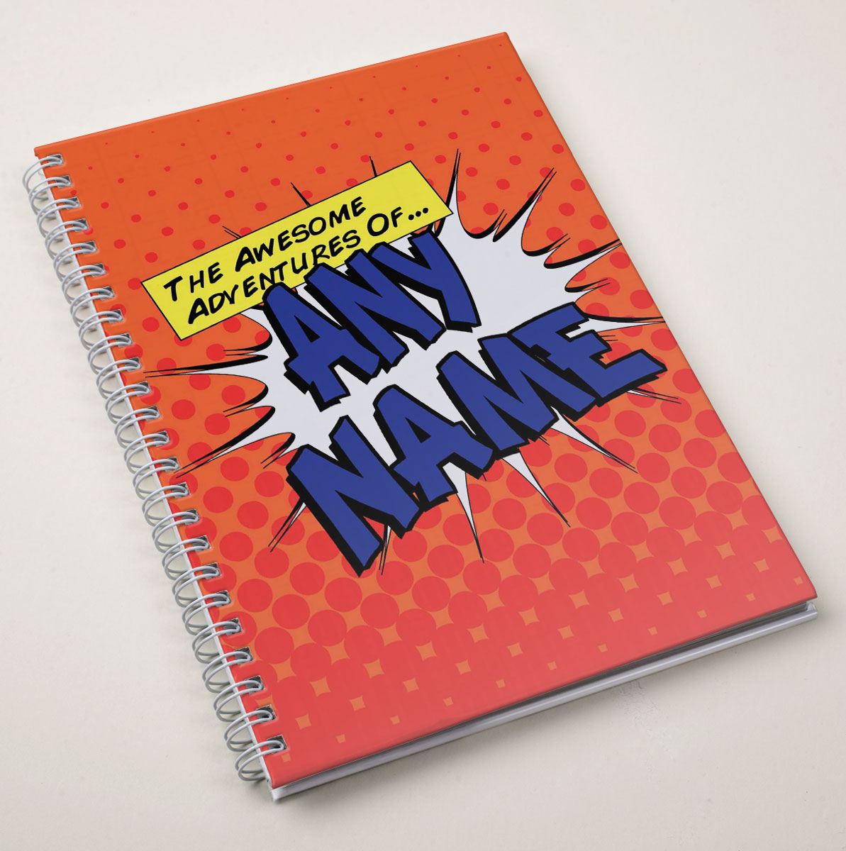 Personalised Notebook - Awesome Adventures