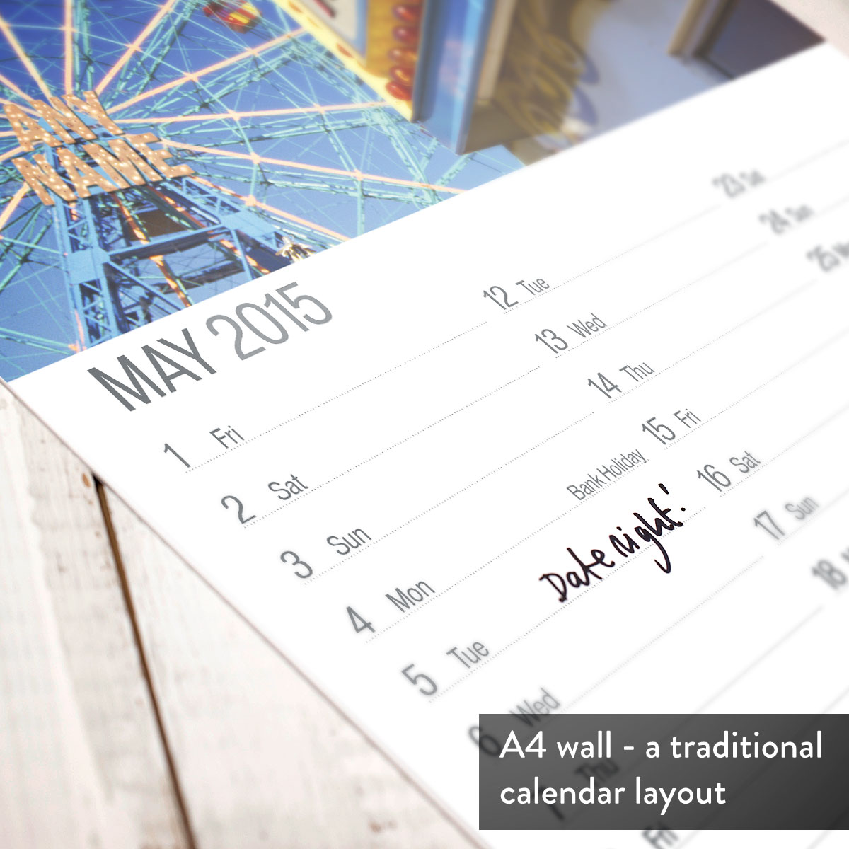 Personalised Classic Calendar - New Edition