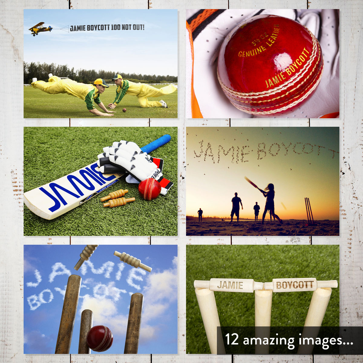 Personalised Cricket Calendar - New Edition