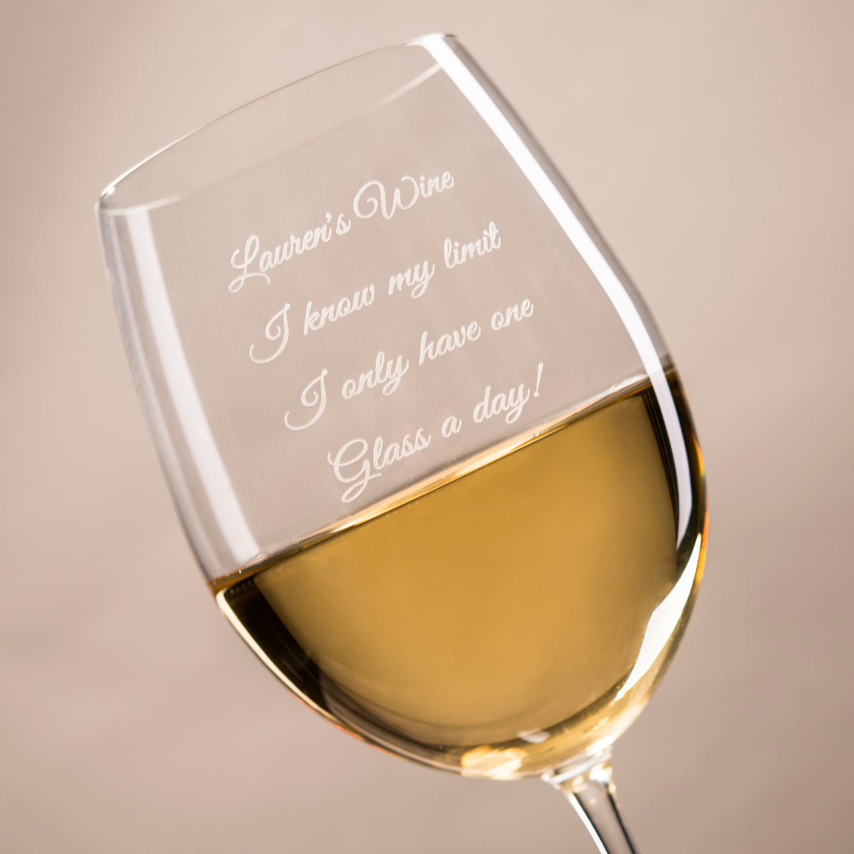 Personalised Giant Wine Glass A Perfect T For Wine Lovers Uk