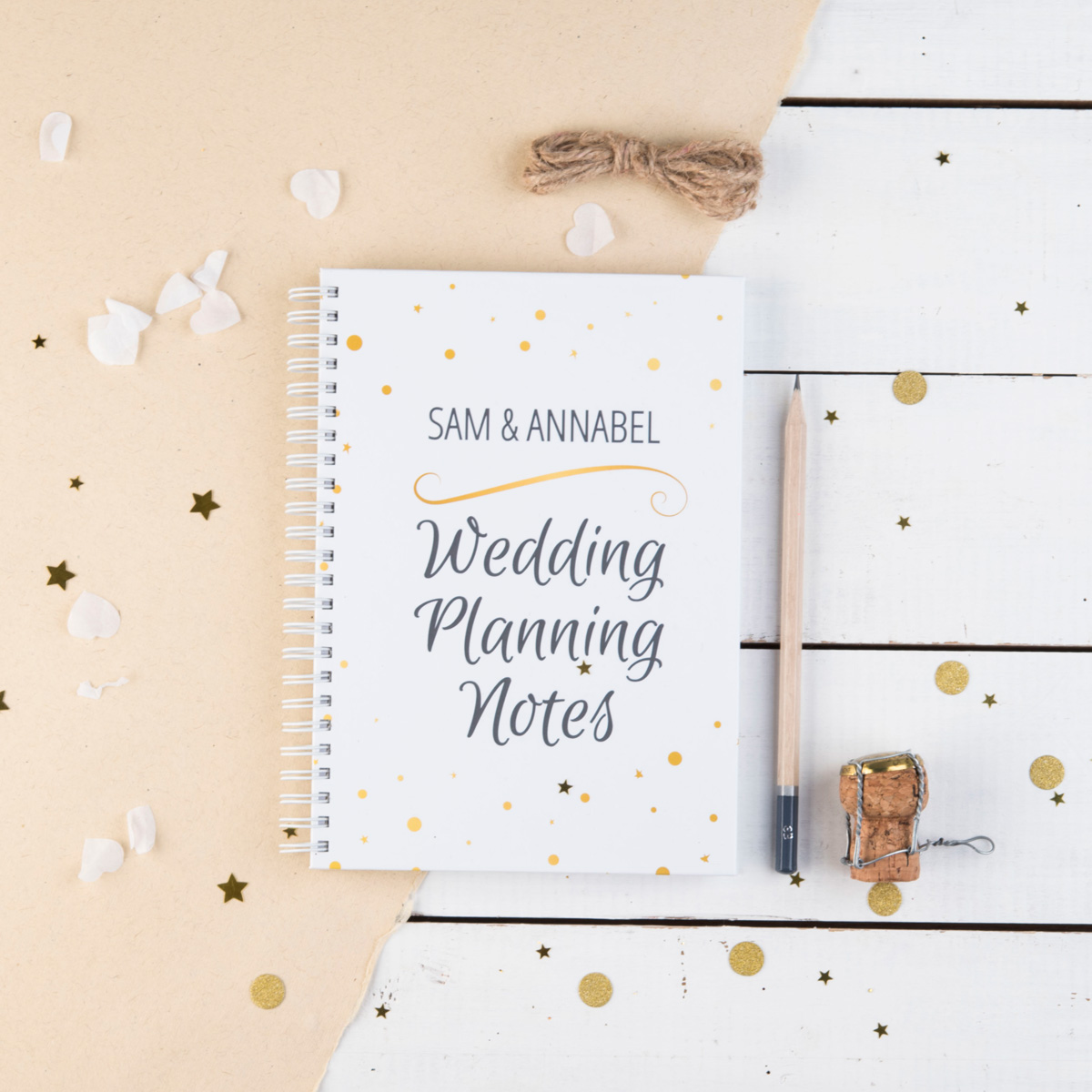 Personalised Notebook - Wedding Planning Notes