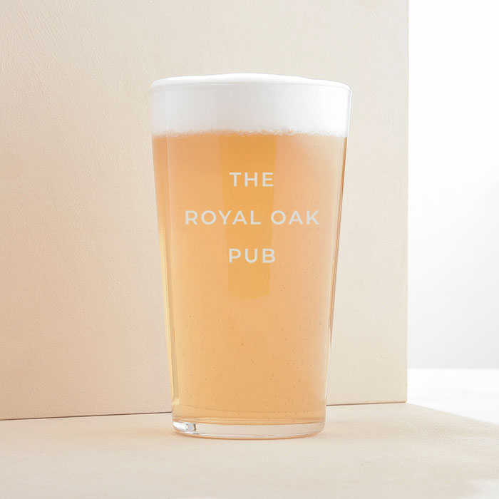 Create Your Own - Personalised Pint Glass