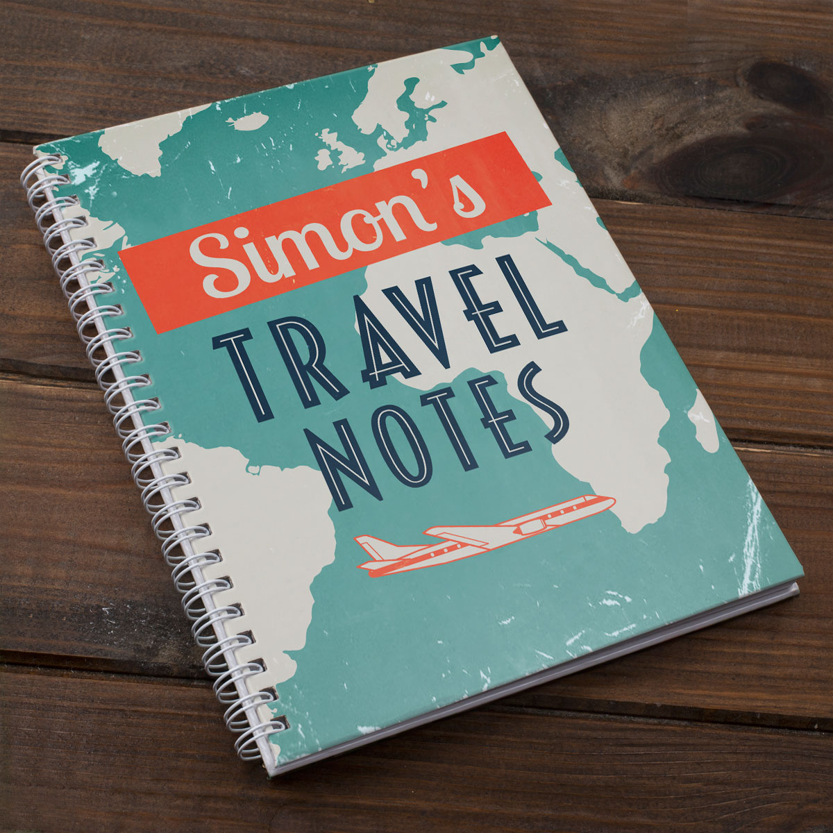 Personalised Notebook - Travel Notes