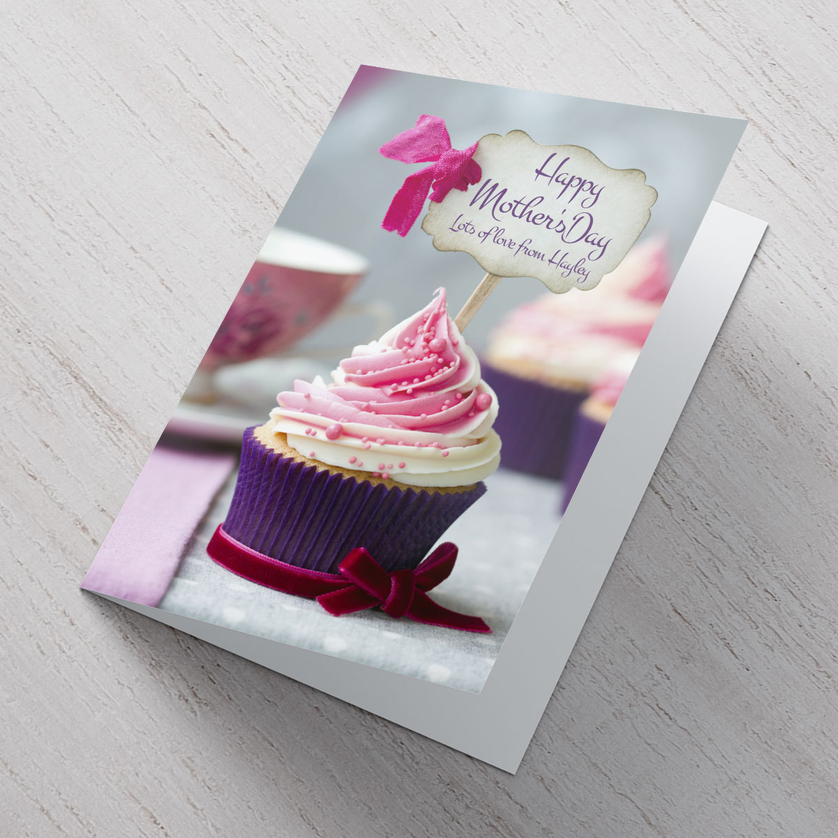 Personalised Card - Cake Sign