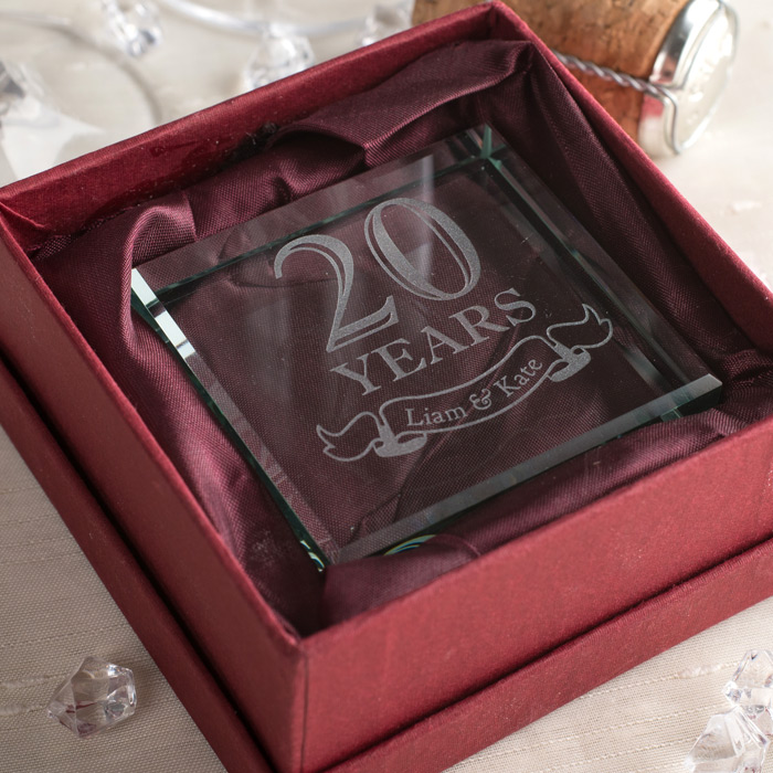 Personalised Glass Token - Special Year