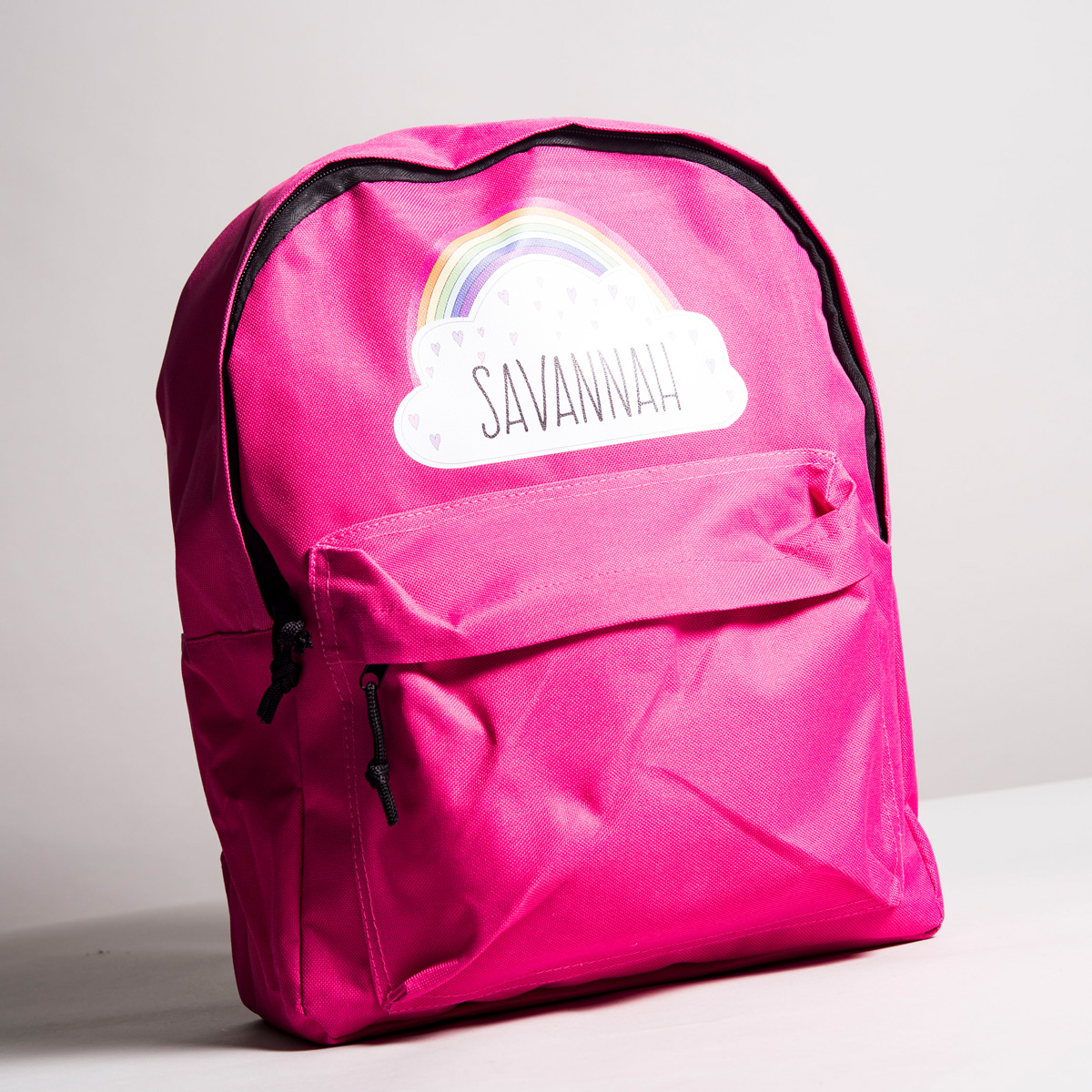 Personalised Backpack - Pink Rainbow