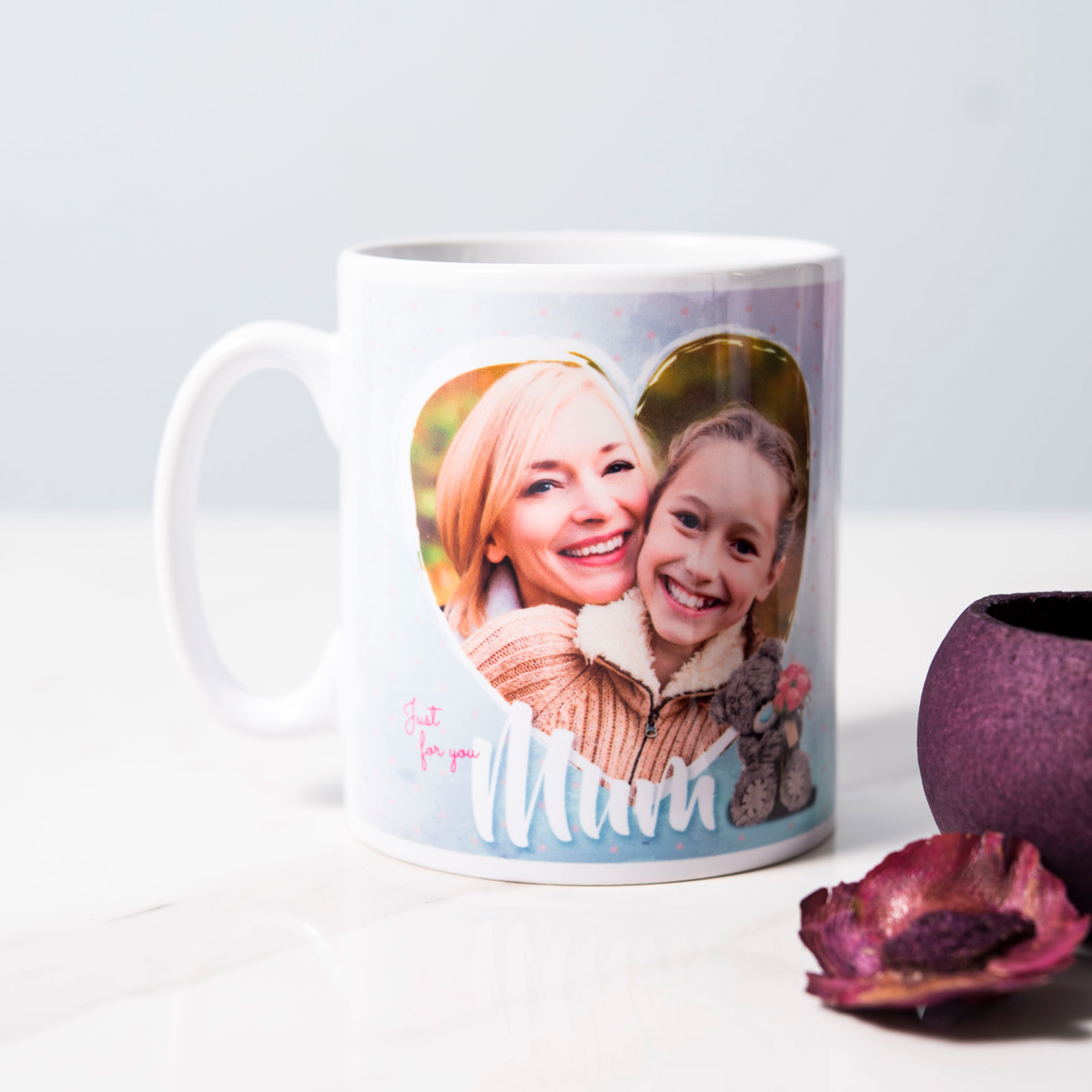 Photo Upload Me To You Mug - Just For You Mum