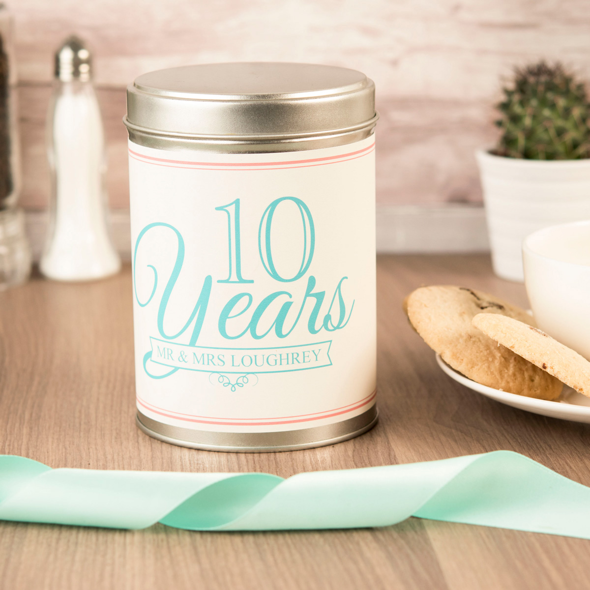 Personalised Tea - 10 Years Anniversary