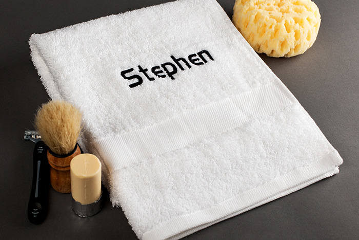 Personalised Hand Towel - For Him