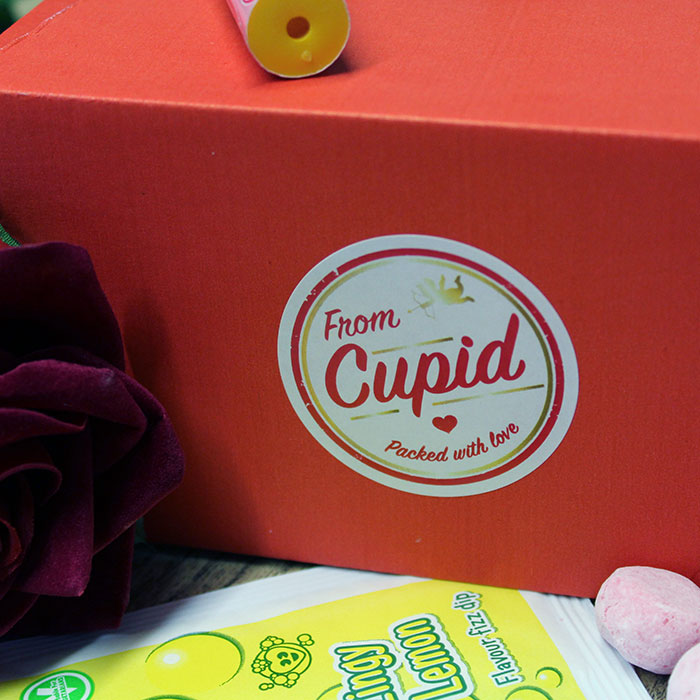 Personalised Retro Sweet Box - Cupid