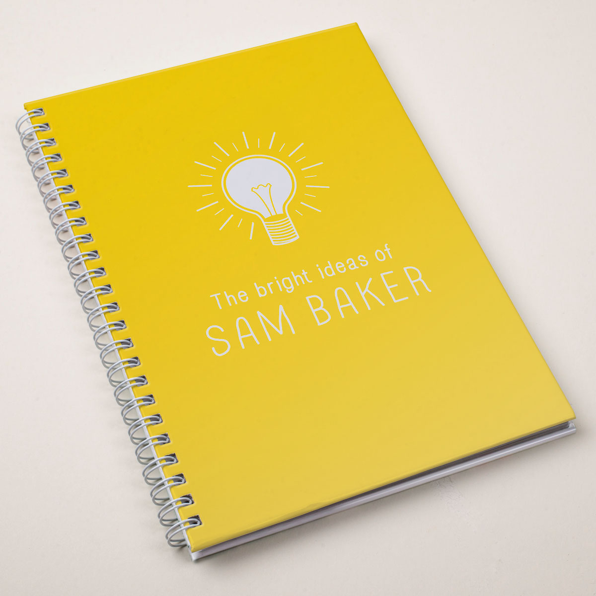Personalised Notebook - Bright Ideas