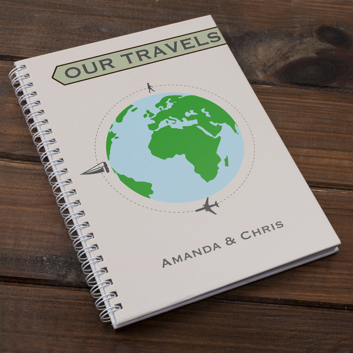 Personalised Notebook - Our Travels