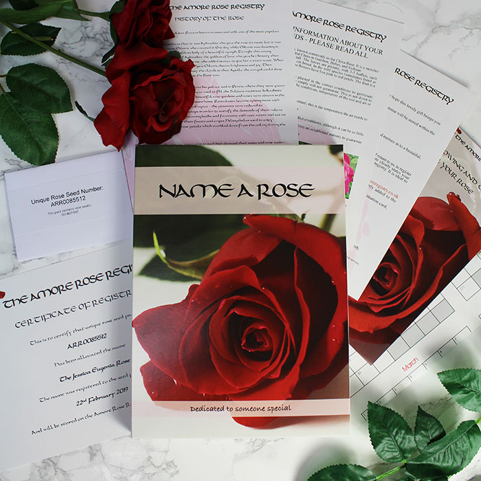 Name A Rose Gift Box