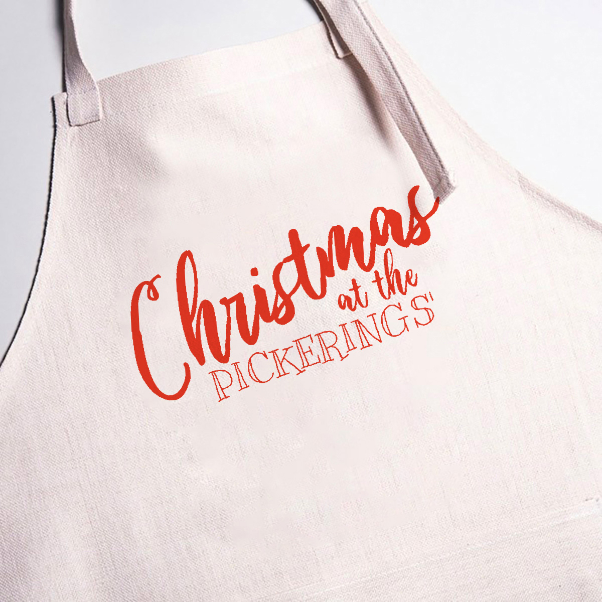 Personalised Apron - Christmas At The