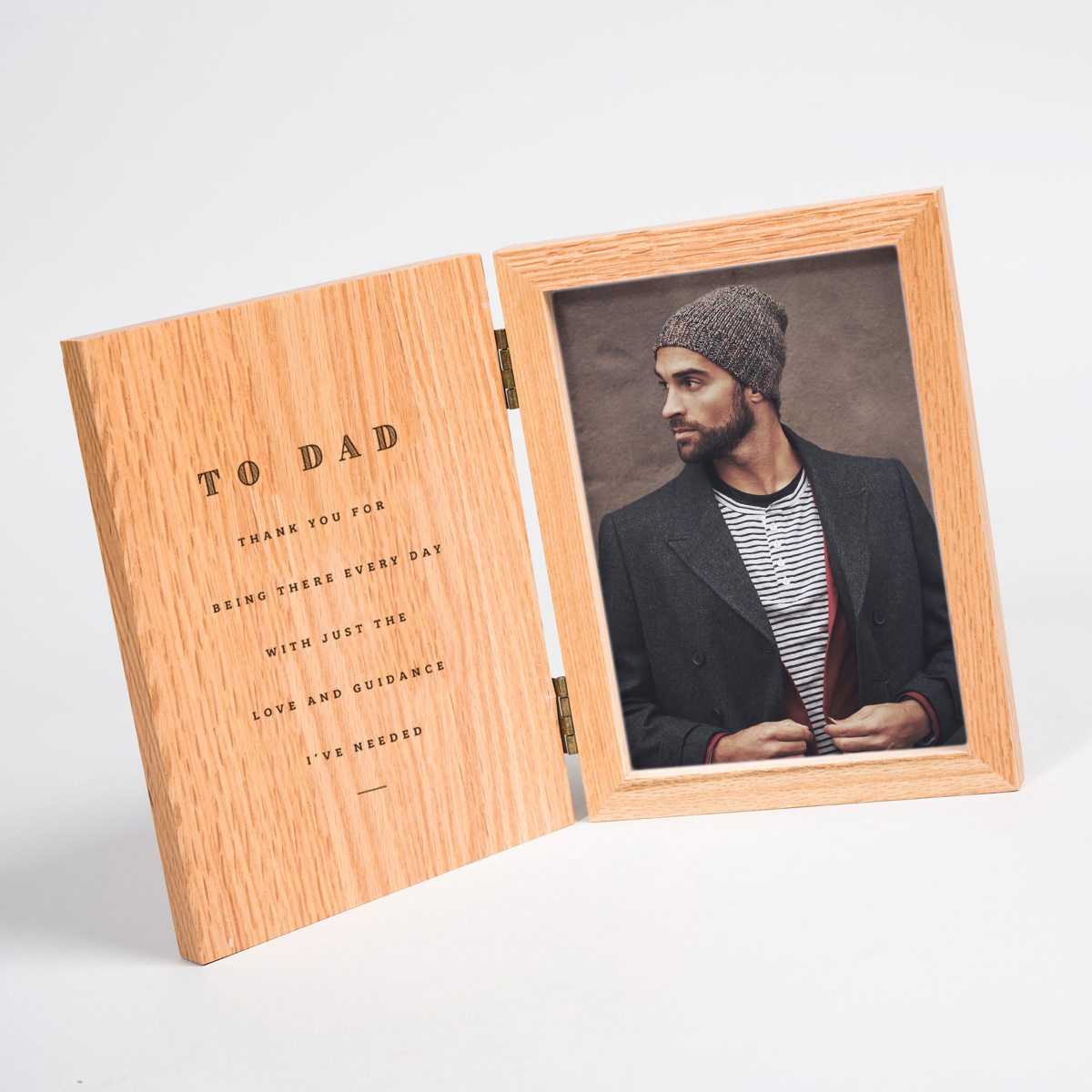 Personalised Book Style Frame - Message