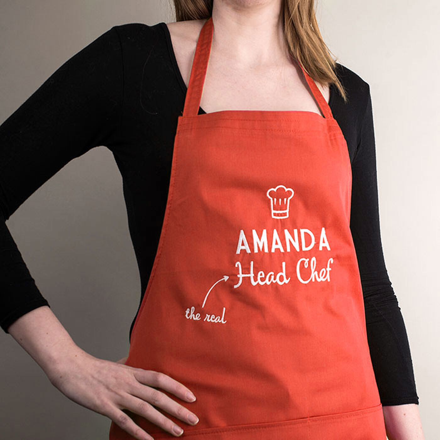 Personalised His And Hers Aprons - Head Chefs