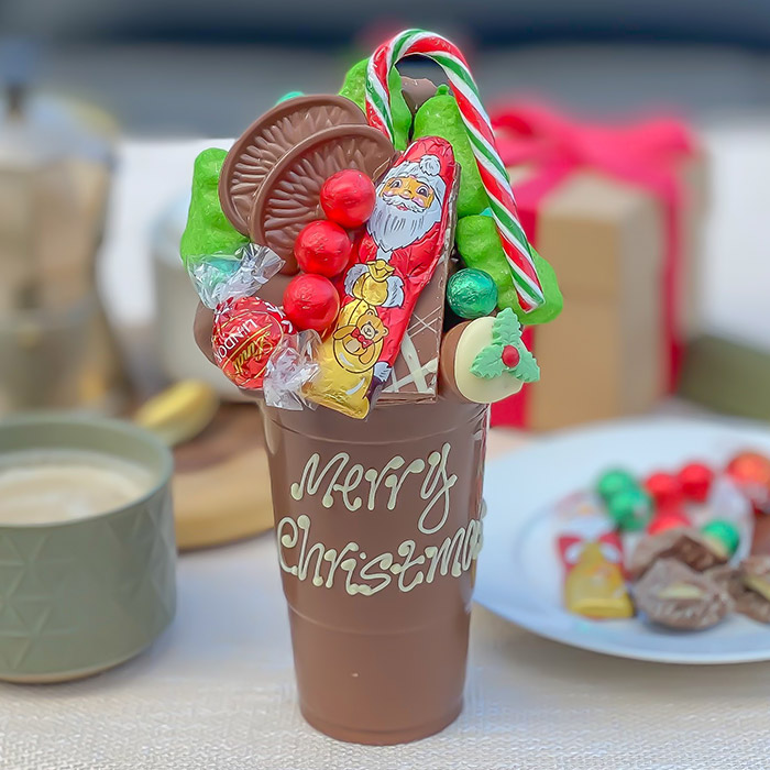 Merry Christmas Chocolate Smash Cup - Exclusive