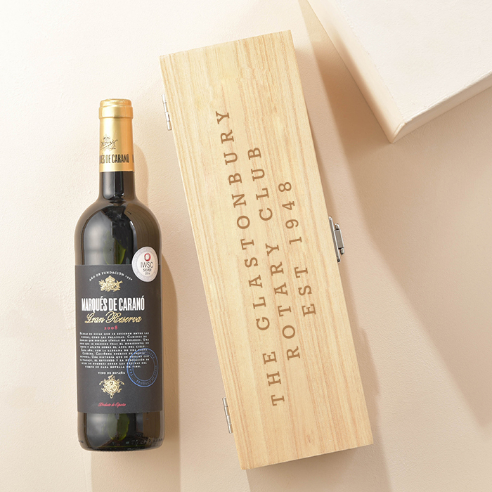 Create Your Own - Personalised Luxury Wooden Wine Box