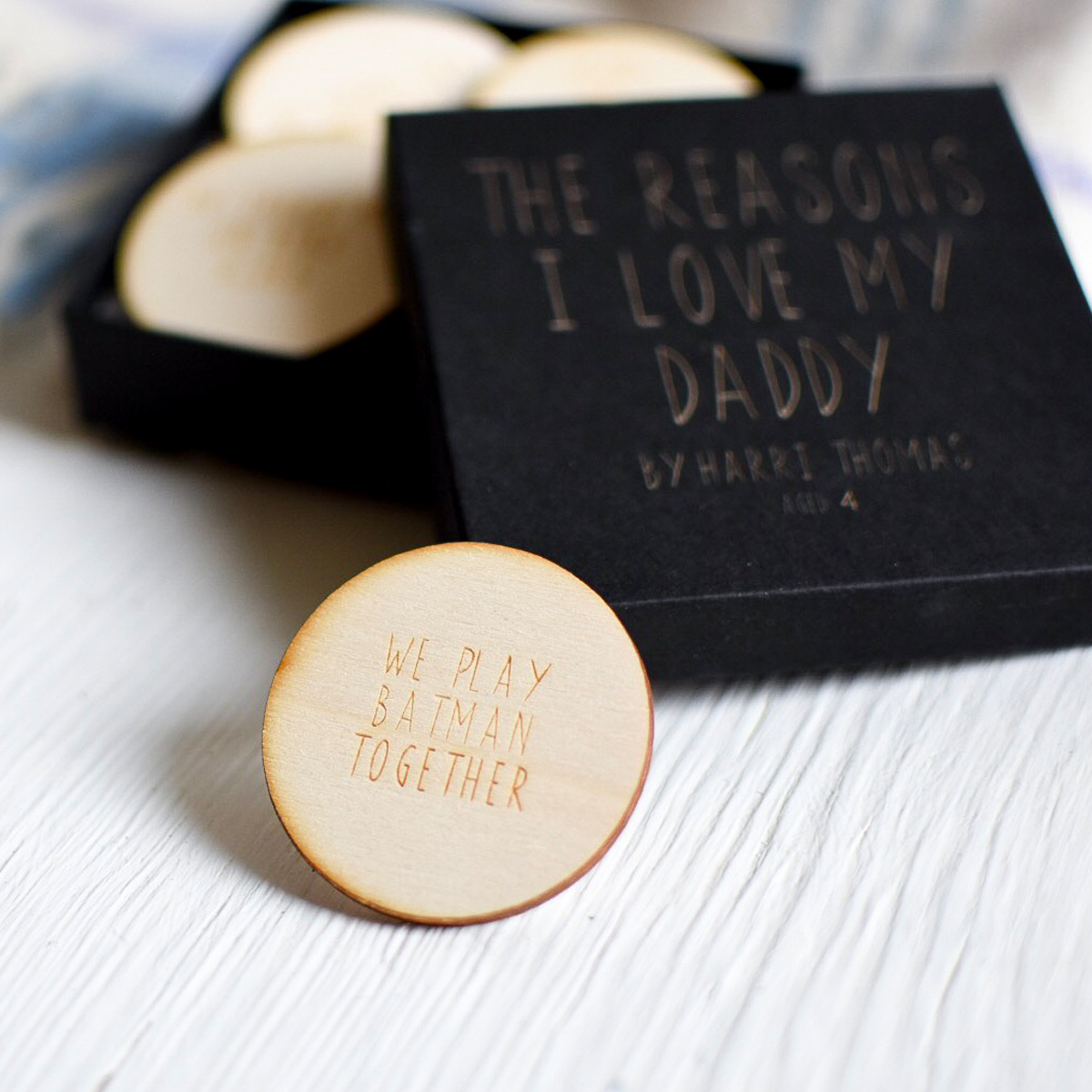 Personalised Reasons - Why I Love My Daddy