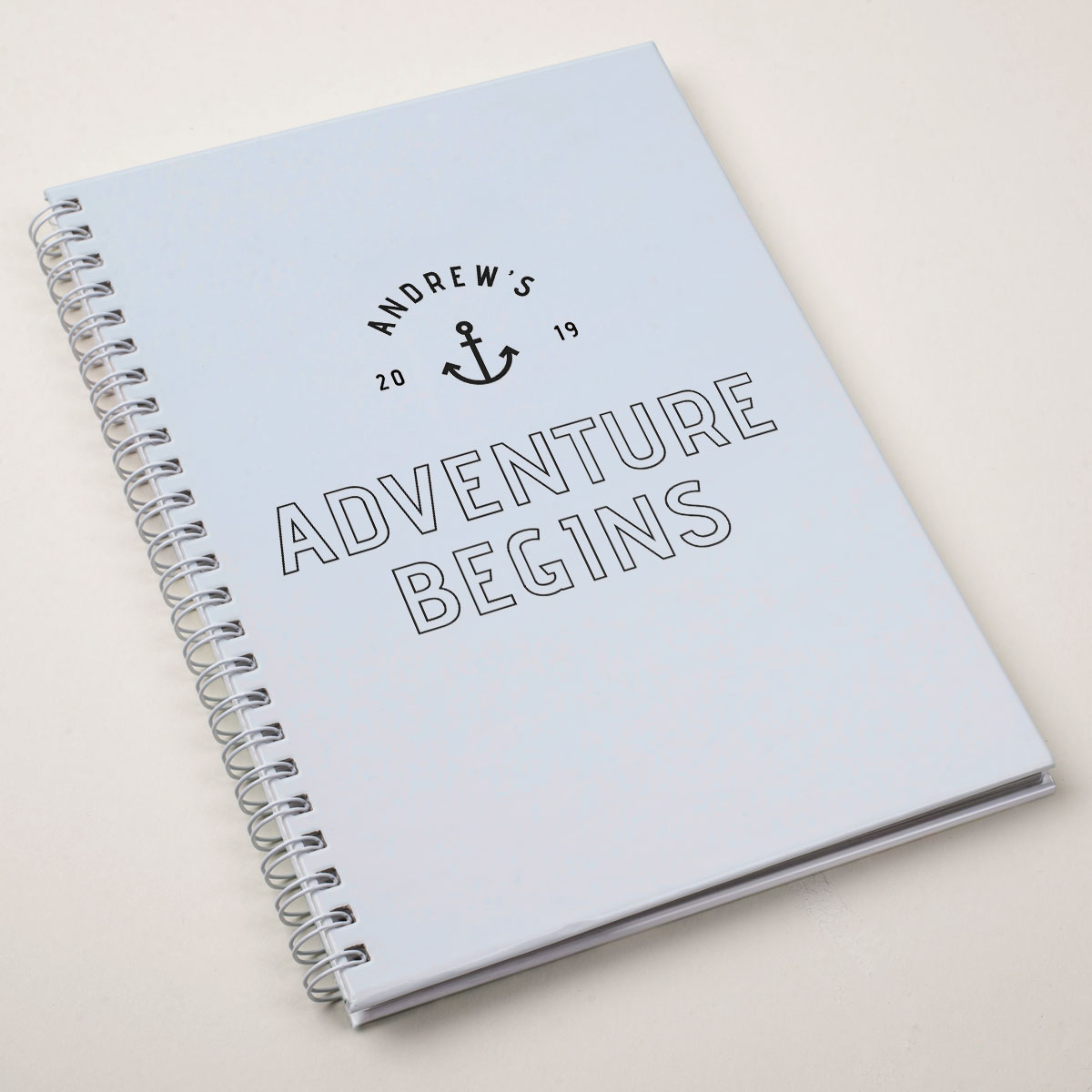 Personalised Notebook - Adventure Begins