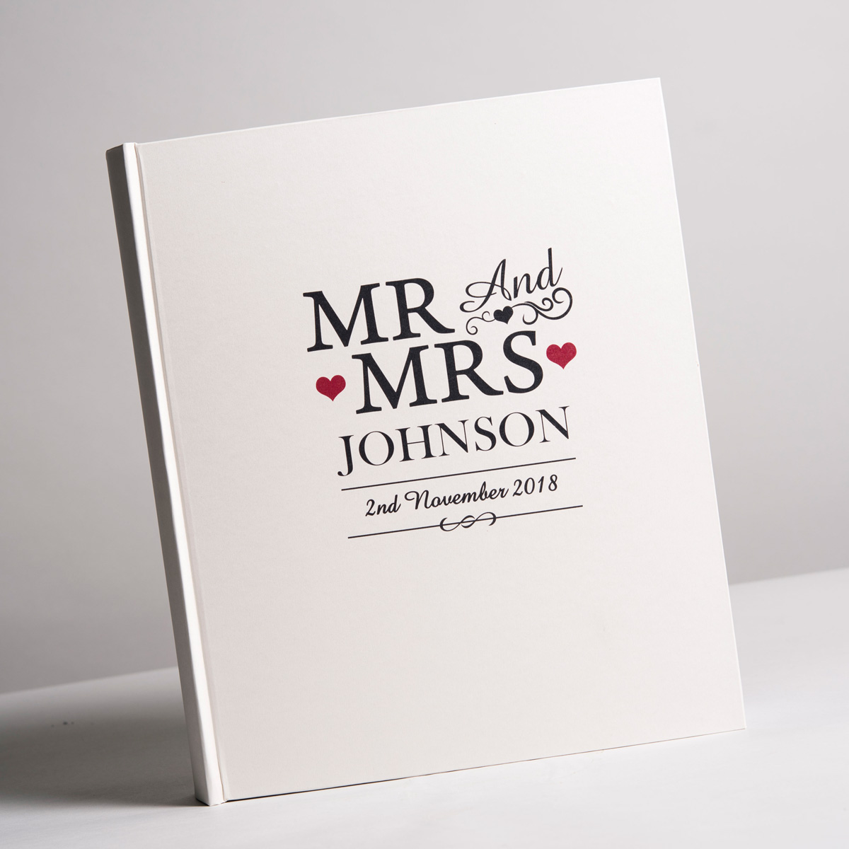 Personalised Photo Album - Mr & Mrs