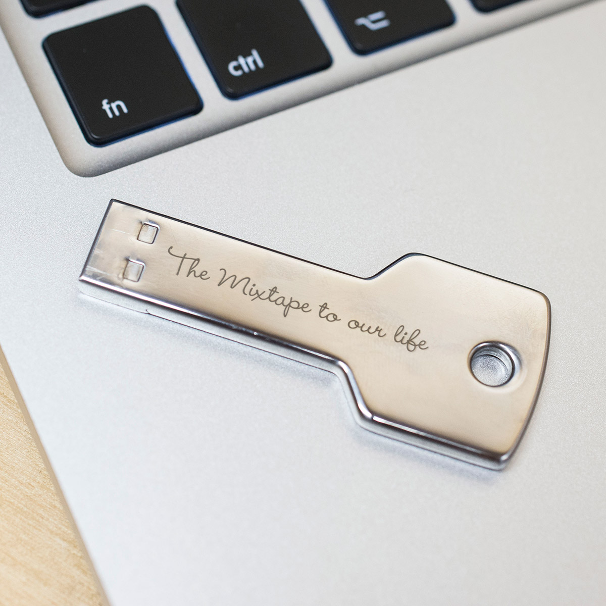 Personalised 4GB USB Key - Our Mixtape