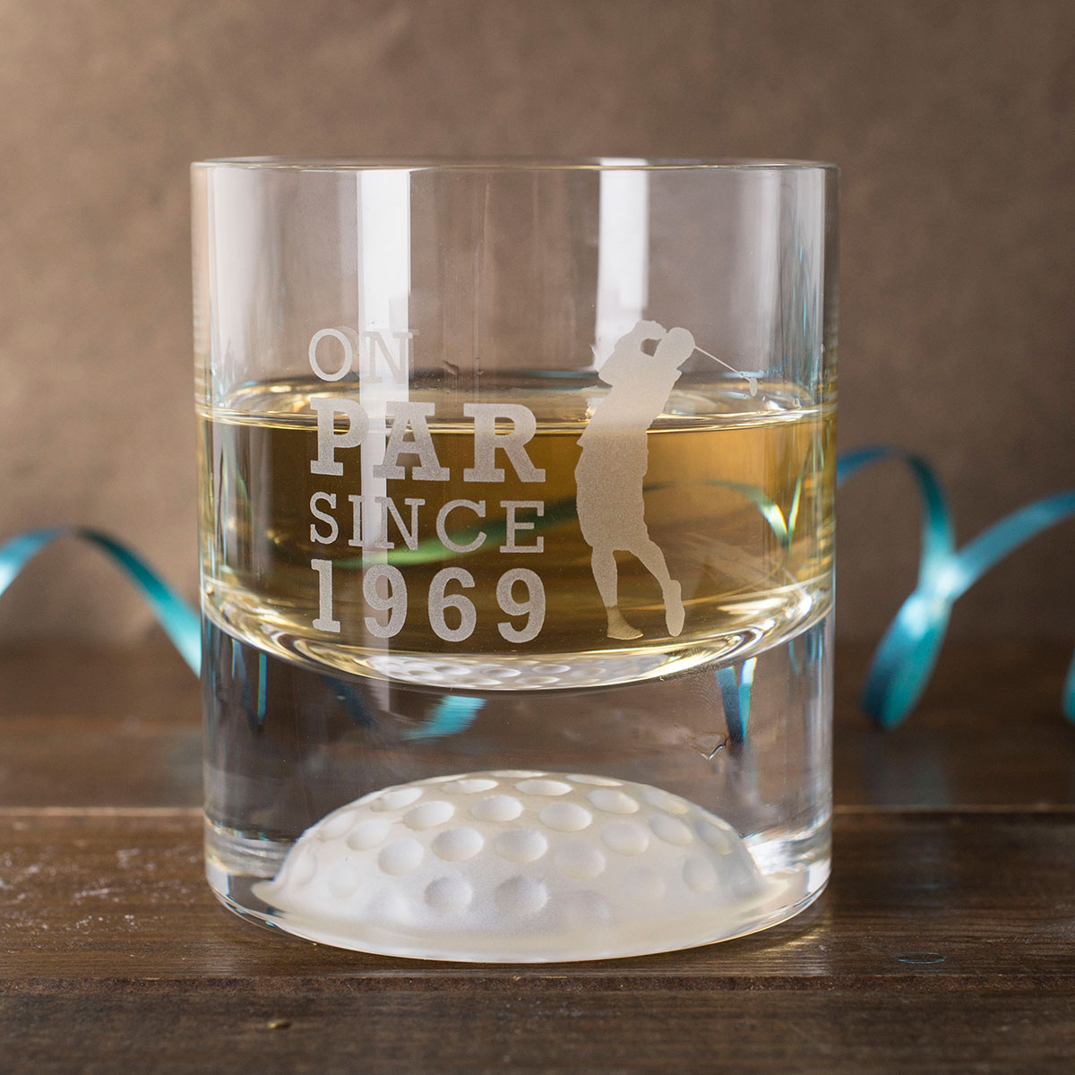 Personalised Golf Whisky Tumbler - On Par Since...