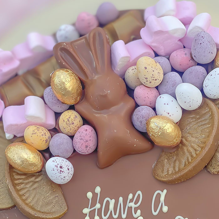 Personalised Mini Easter Bunny Smash Cake