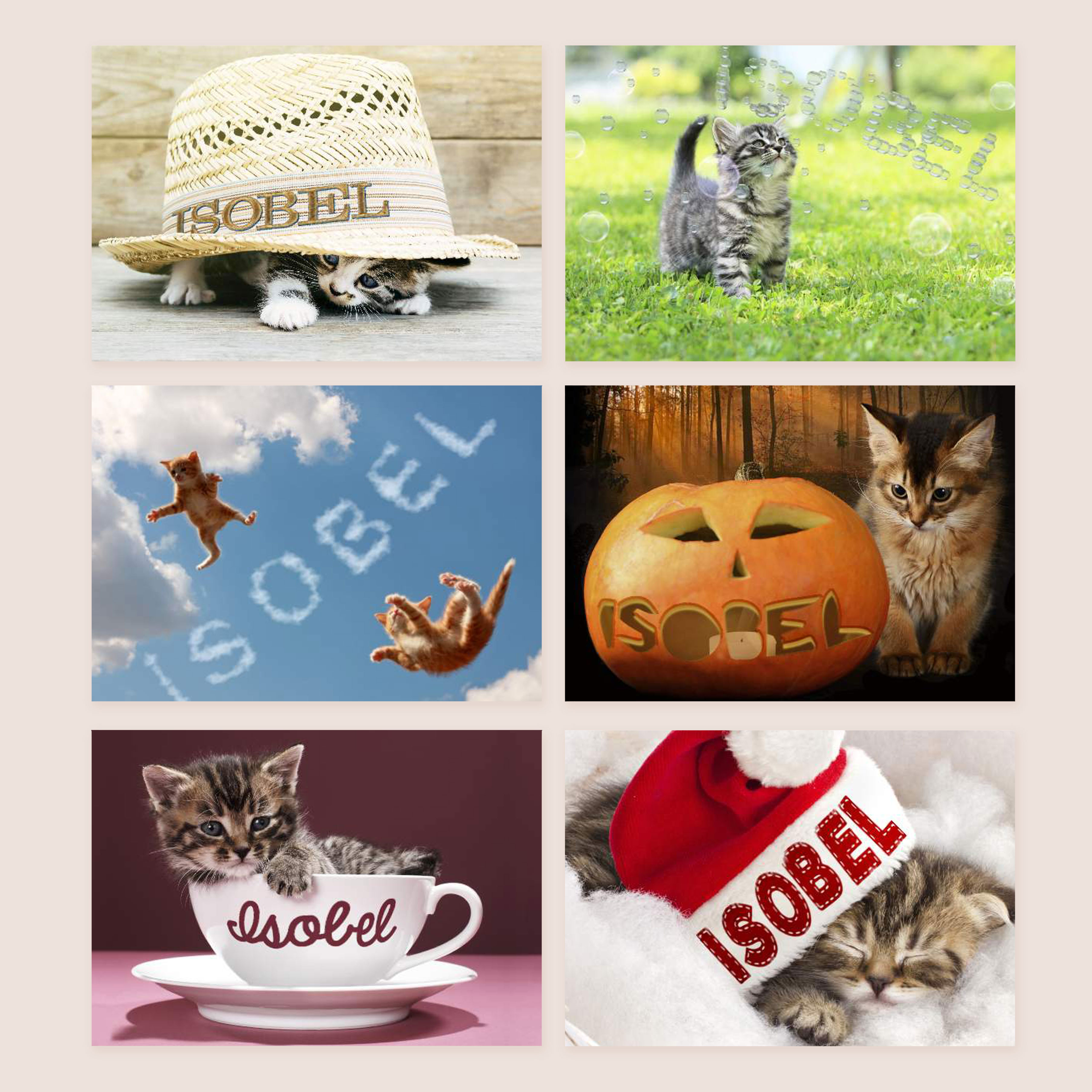 Personalised Calendar - Cat Lovers