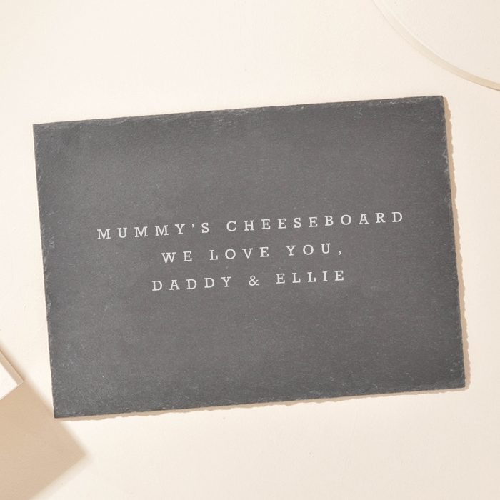 Create Your Own - Personalised Slate Cheeseboard