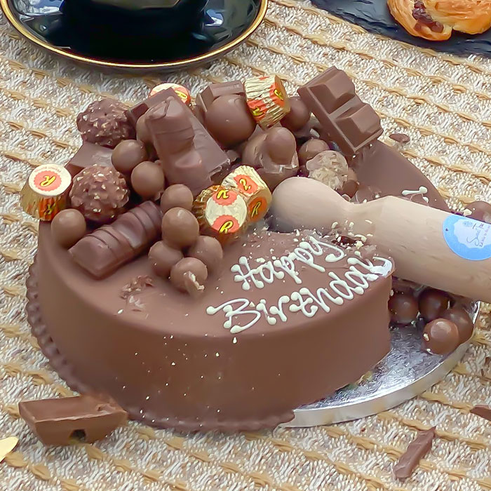 Personalised Chocoholic Smash Cake