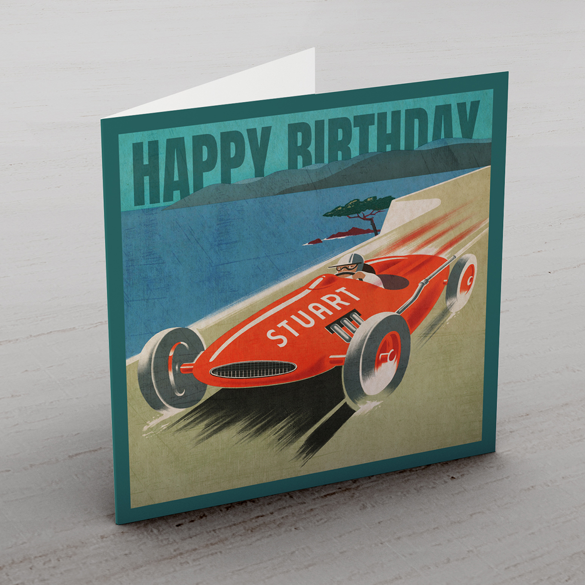 Personalised Card - Sports Car