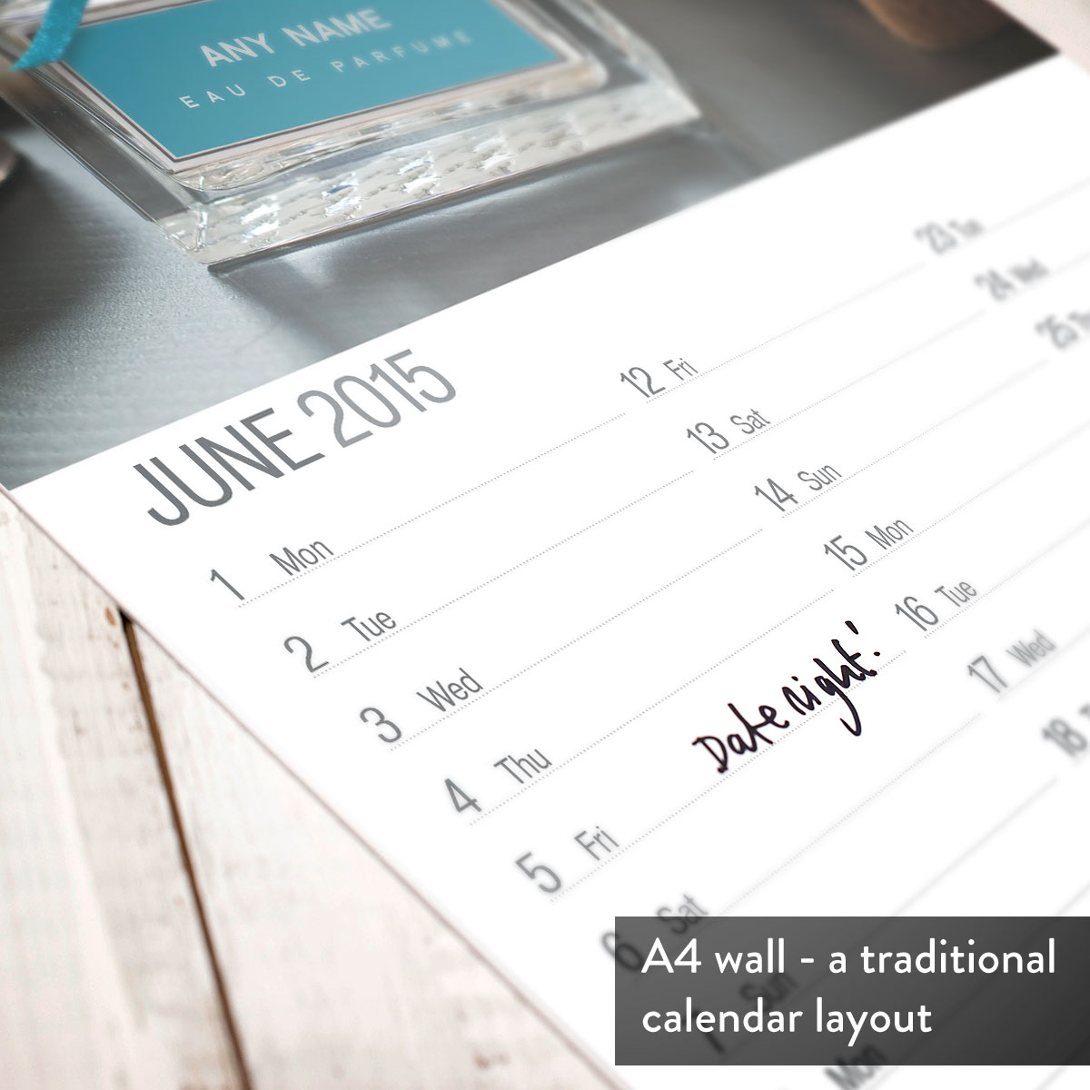 Personalised For You Calendar - 1st Edition