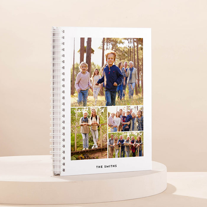 Create Your Own - Photo Upload Notebook - 4 Photos