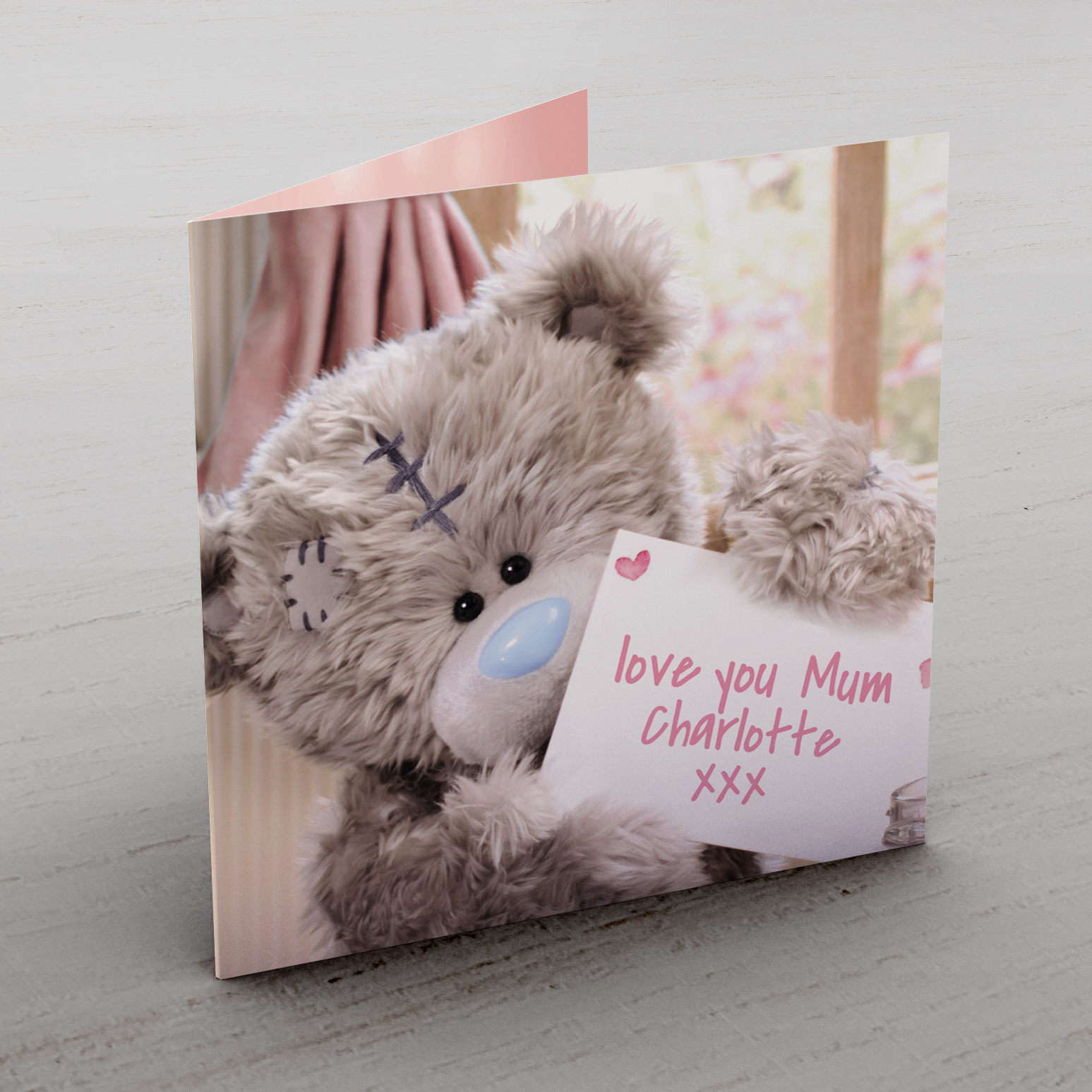 Personalised Me to You Card - Written Note