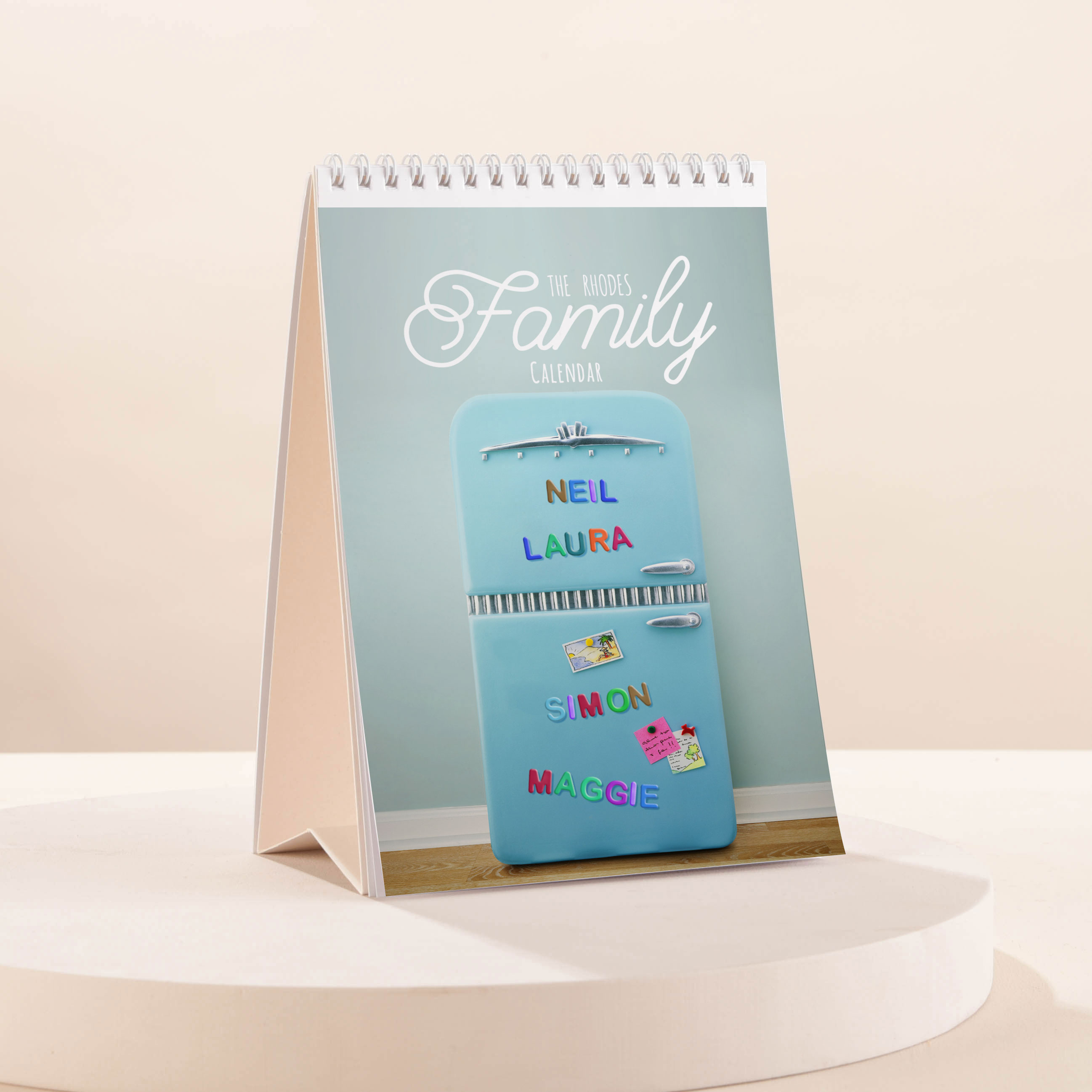 Personalised Our Family Calendar - 9th Edition